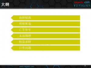 马哥教育YY分享_[运维核心能力-Troubleshooting]_[罗老师]_[20160416]