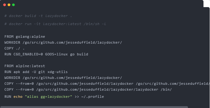 Docker 服务终端 UI 管理工具