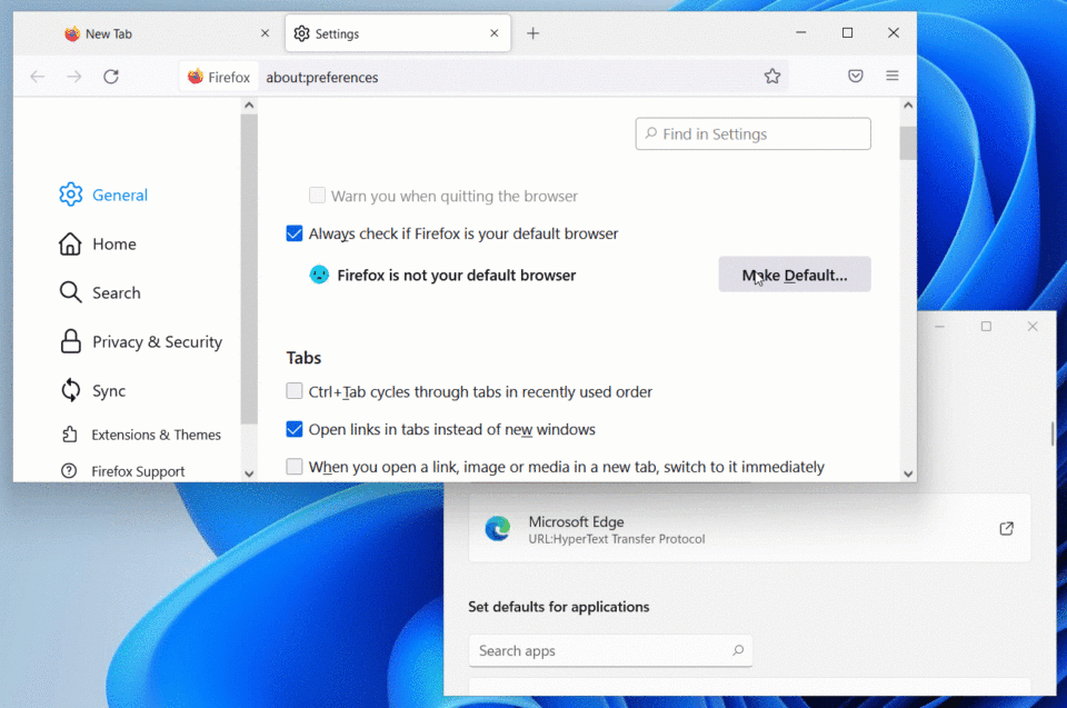 Firefox利用逆向工程，实现快速更改Win 11默认浏览器