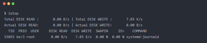 如何监测 Linux 的磁盘 I/O 性能